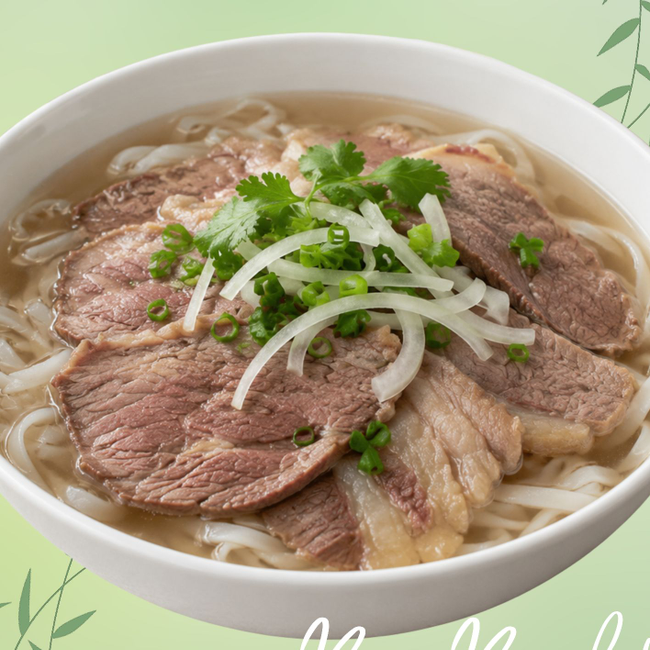 2. Beef Soup (Pho Bo)
