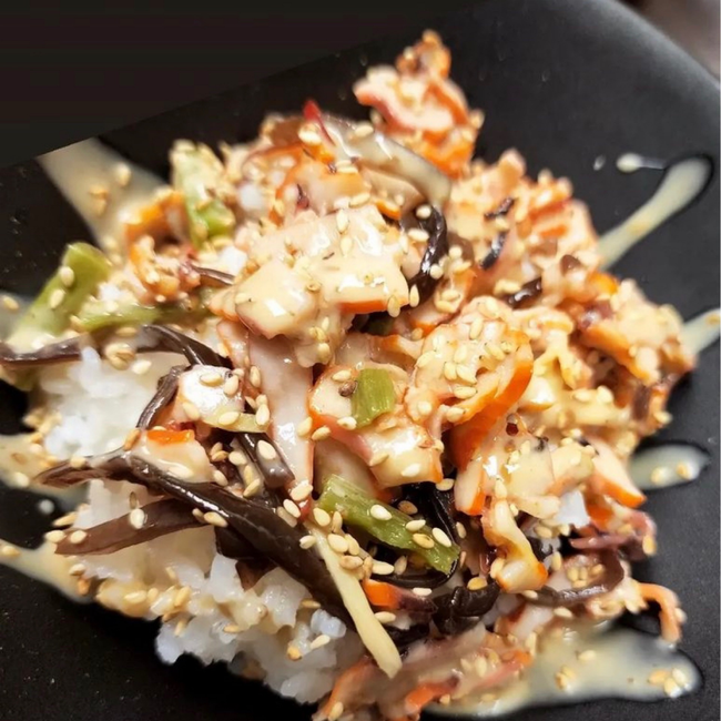 Squid Over Rice