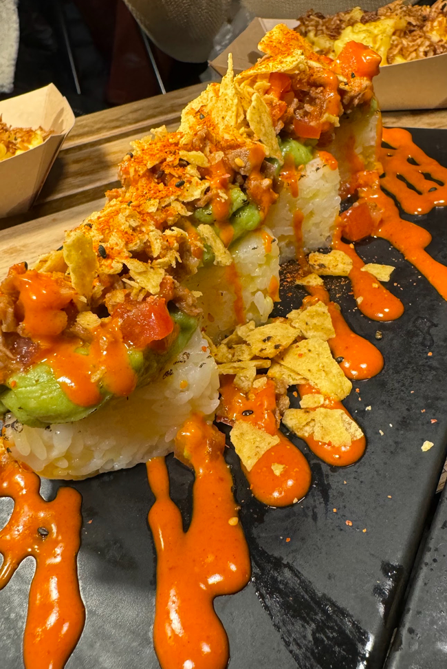 Sweet Chilli Taco Sushi Roll (4 pieces)