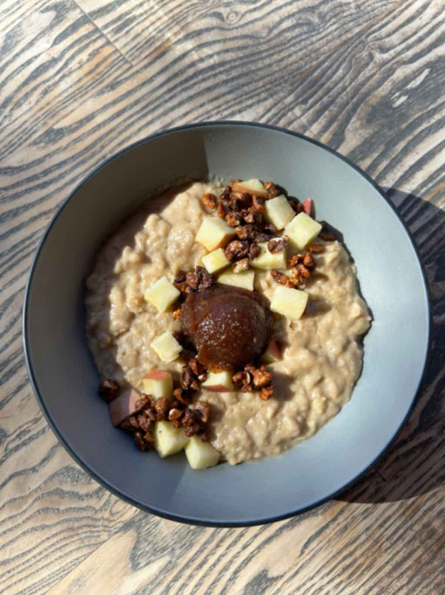 *Apple Cider Oatmeal