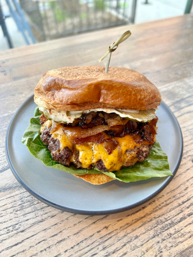 Spoke & Bird Smash Burger