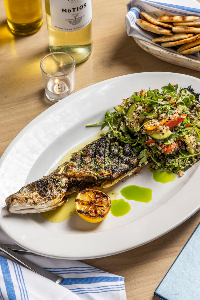 Whole  Greek Branzino