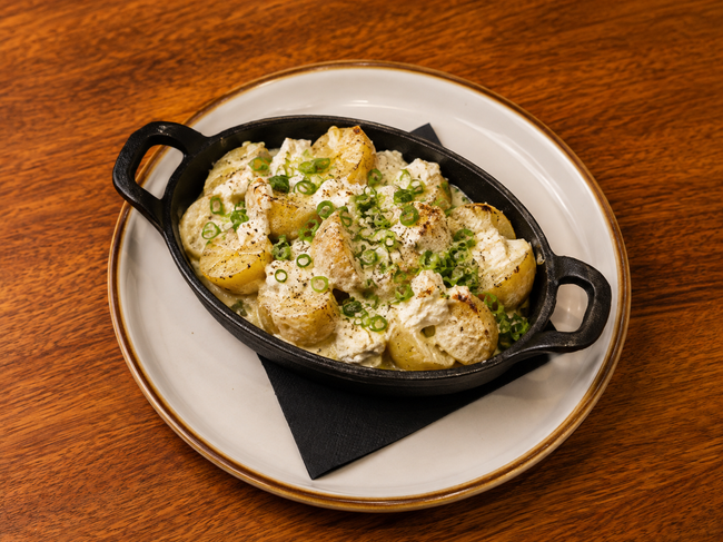 Goat Cheese Potatoes.