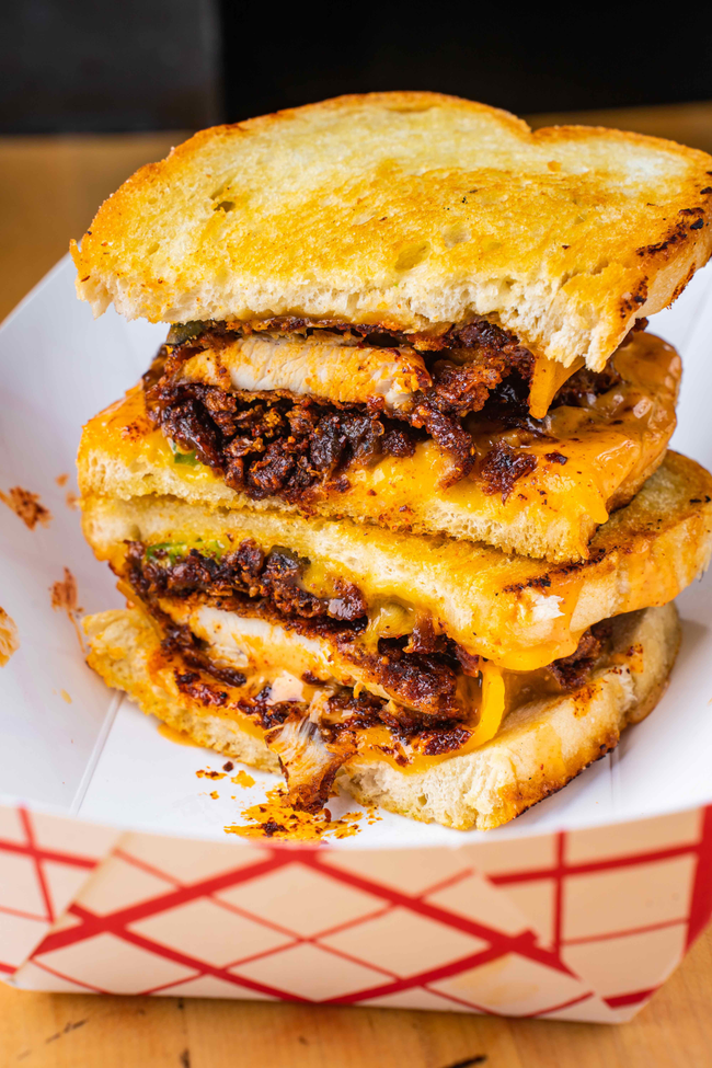 Spicy Dasher Chicken Melt