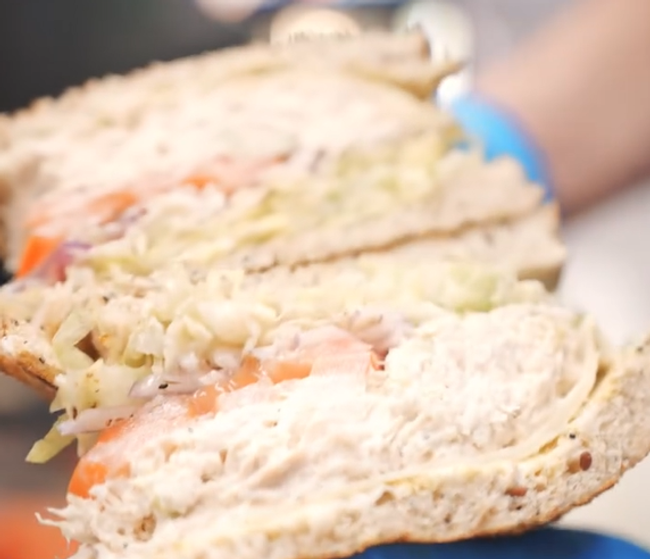 White Albacore Tuna Salad Sandwich