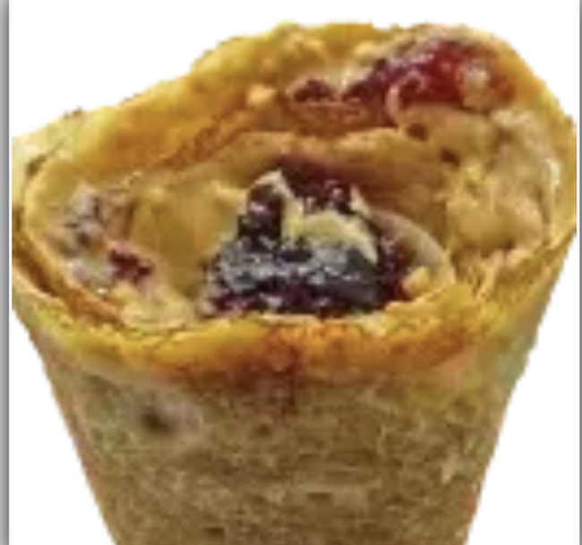 Peanut Butter & Jelly Crepe, D