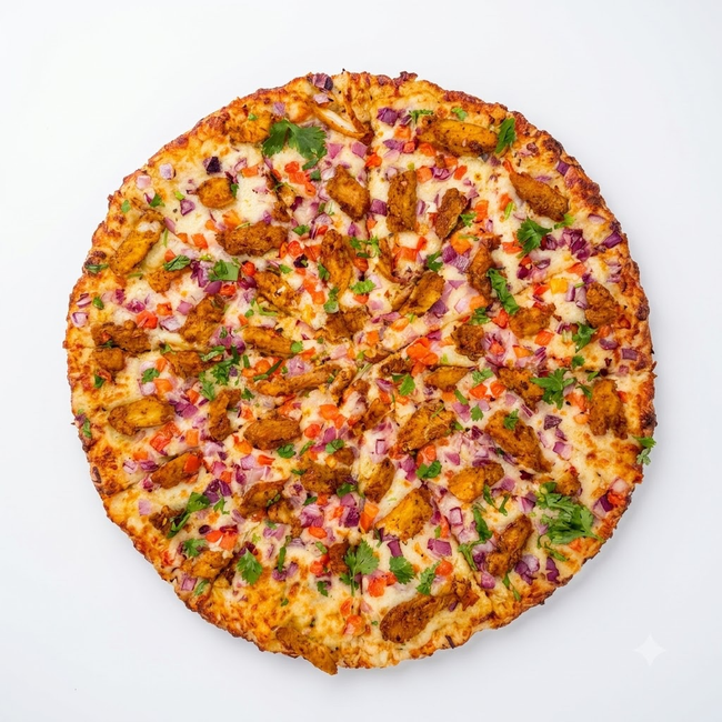 Achari Chicken Pizza