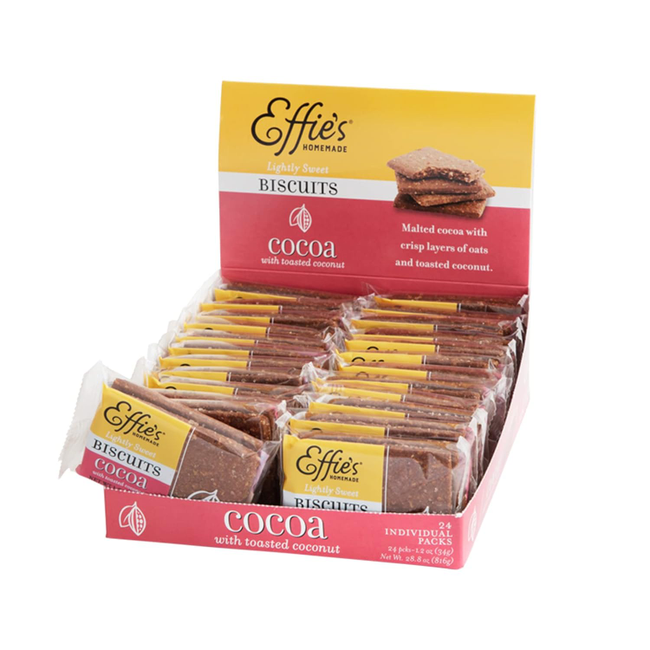 Effie's Homemade Cocoa Biscuit, Single