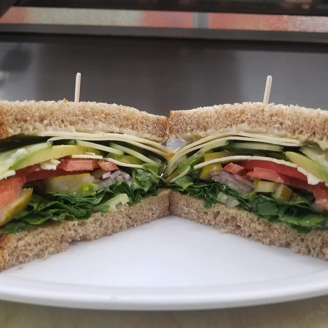 Cold Veggie Sandwich