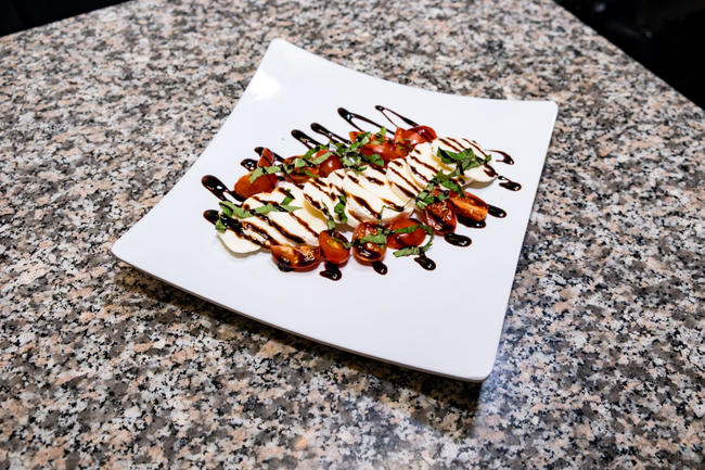 Focaccia Caprese Salad