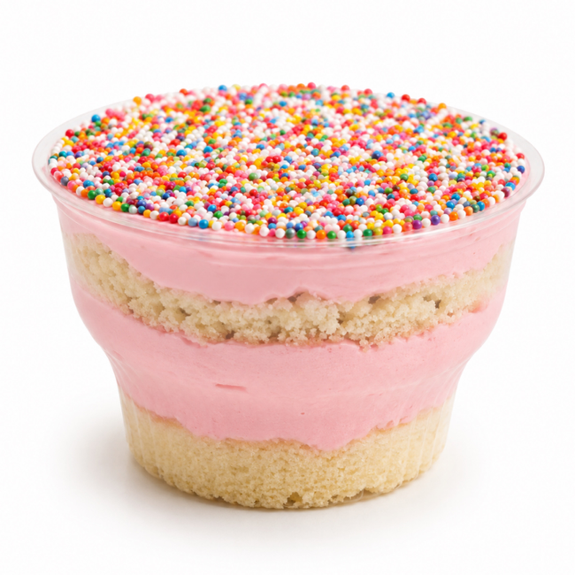 Fruity Cereal Crunch Dot Cake