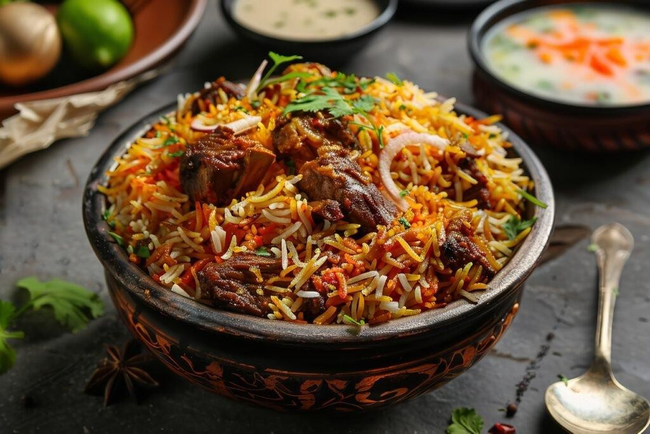 Vijayawada Lamb Biryani