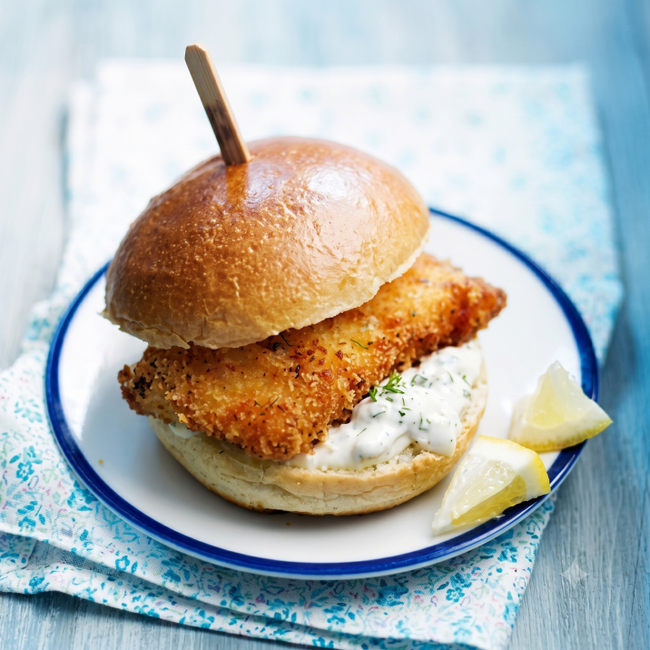 Krispy Fried Fish Sandwich Combo ( 2PC Fish)
