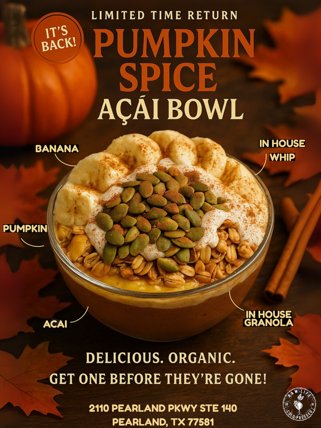 Pumpkin Spice Bowl