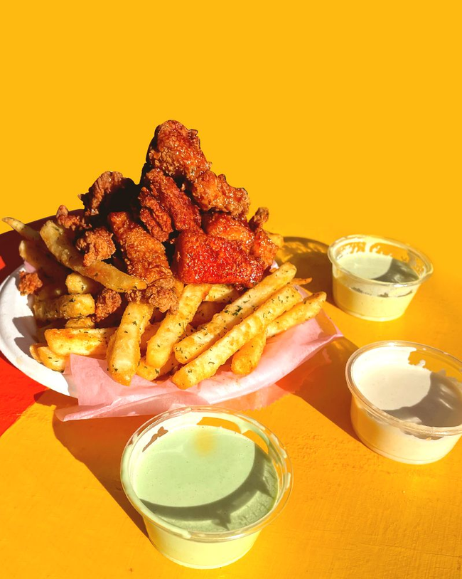 Bros'ter Strips & Papitas
