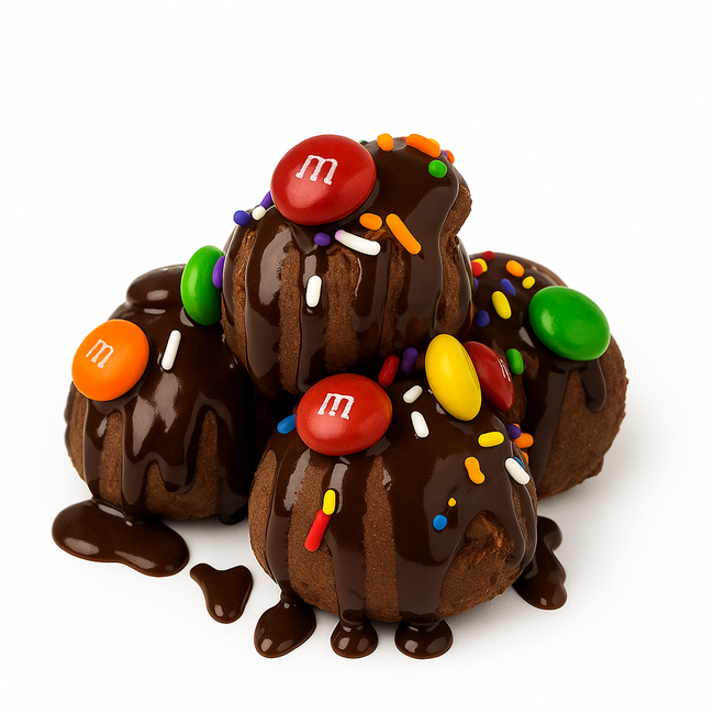 🍫 M&M Crunch Pretzel Bites