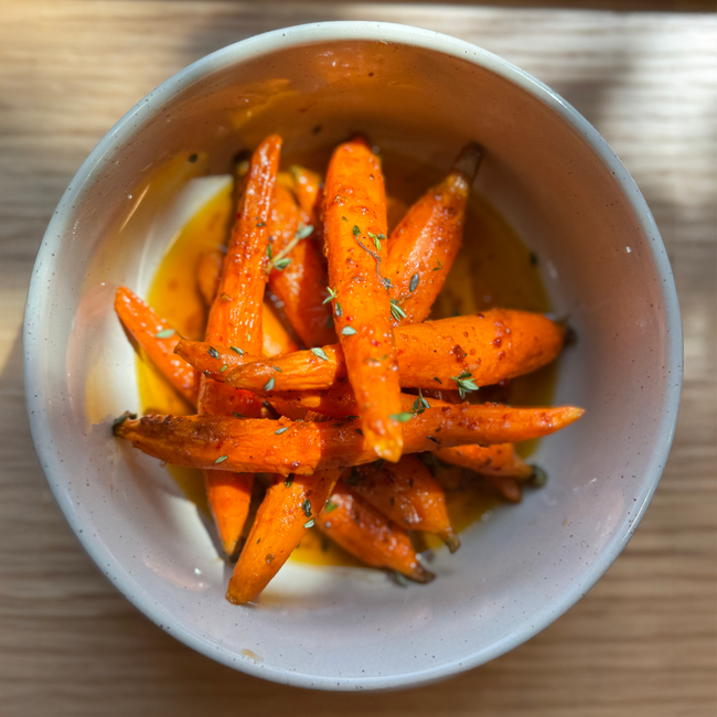 Harissa Roasted Carrots