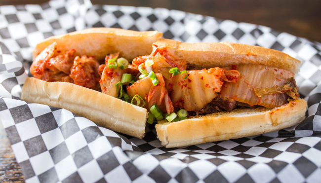 Ropa Vieja Beef Banh Mi: