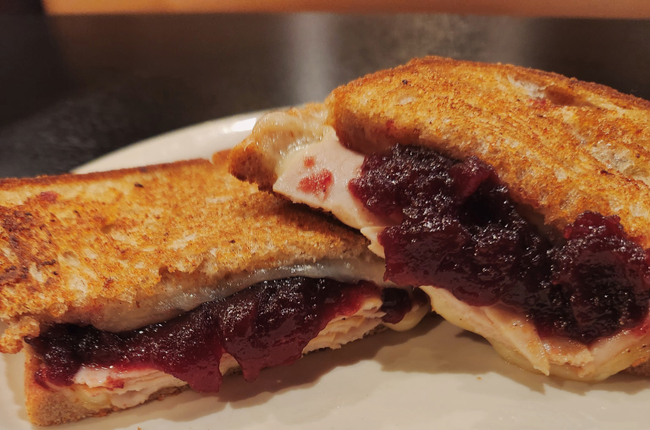 Holiday Grilled Cheese