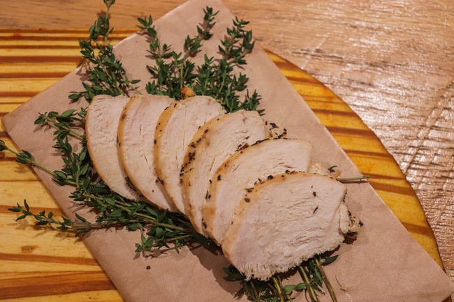 9. Side Herb Roasted All-Natural Chicken