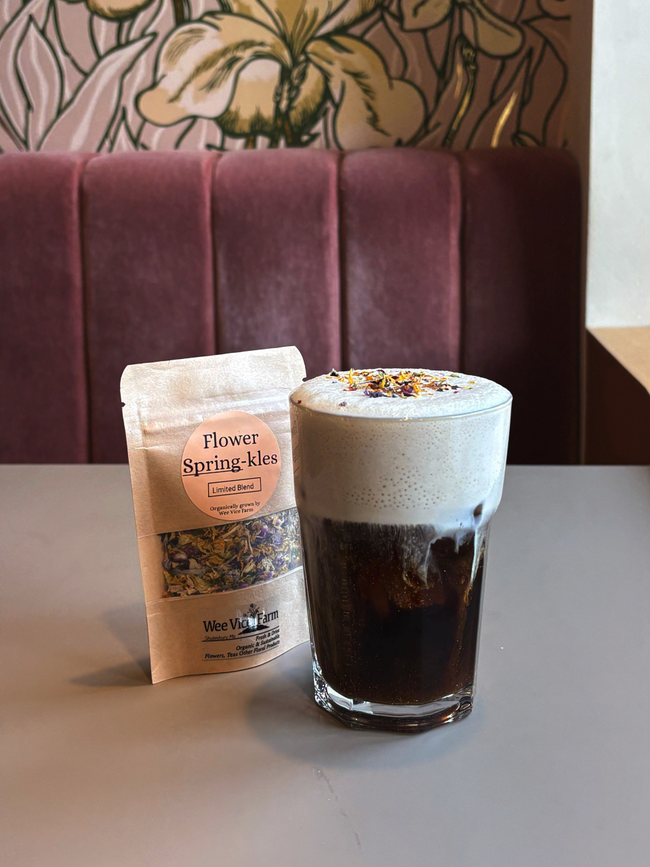 Halva 'Cold Foam' Iced Latte (Pride Special!)