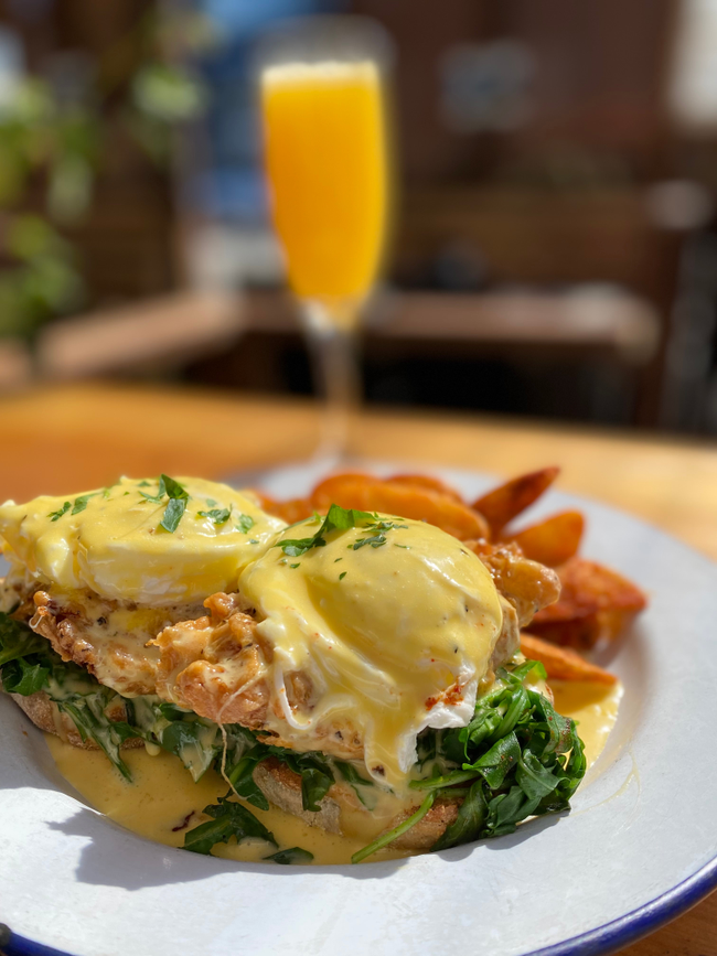 Fried Chicken Benedict
