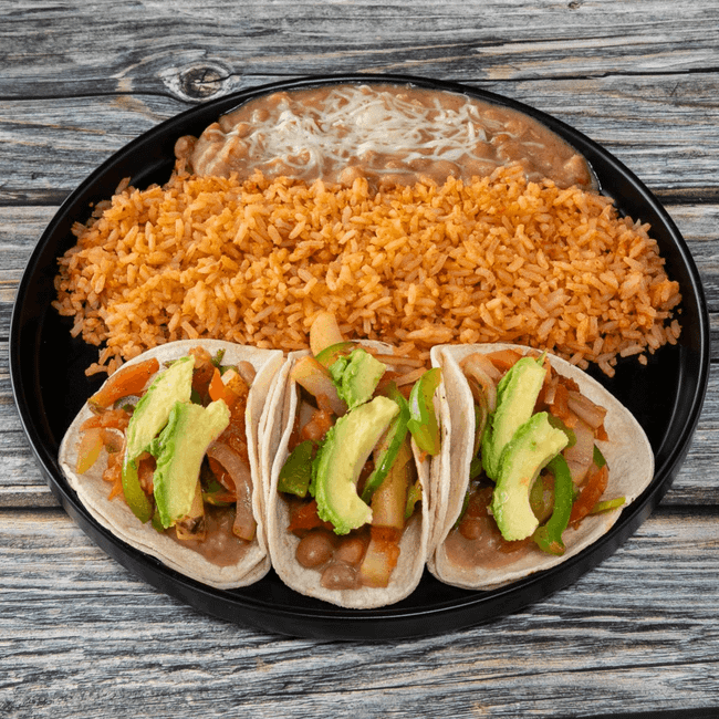 3 Taco Meal - Veggie