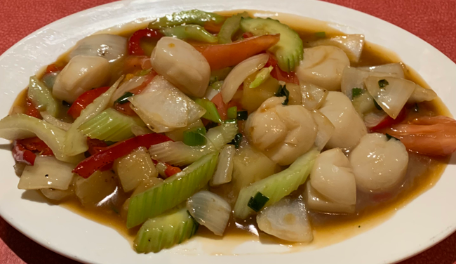 Sweet & Sour Scallop