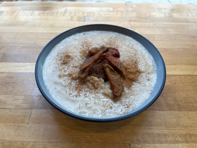 Apple Cider Oatmeal