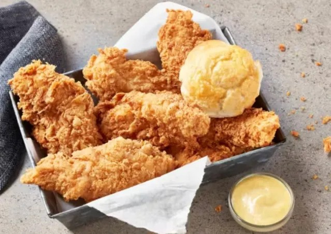 Chicken with Biscuit