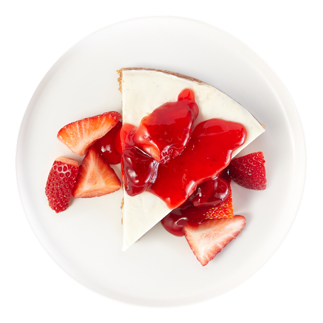 Cheesecake slice