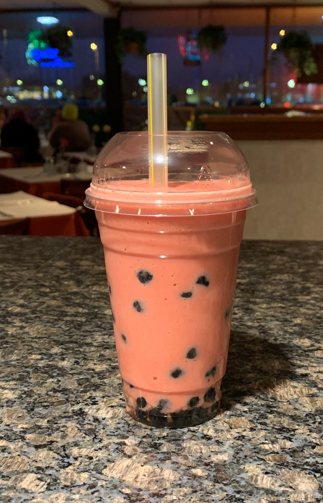 Strawberry Bubble Tea