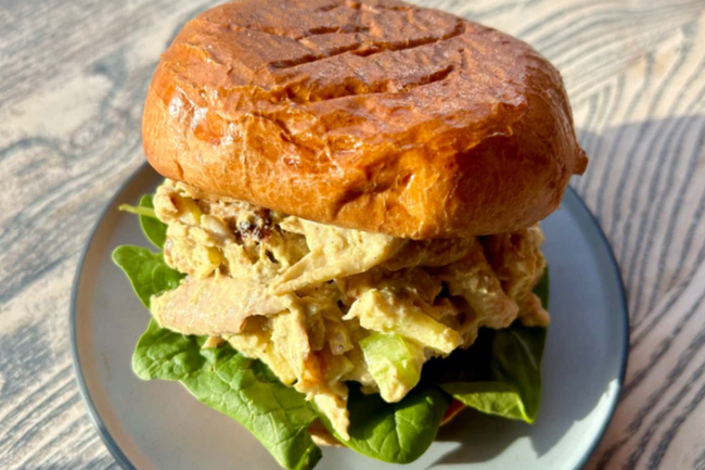 Curry Chicken Salad Sandwich