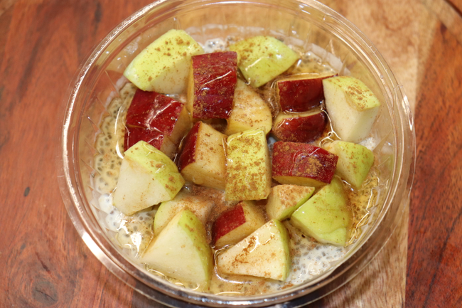 honey bear overnight oats