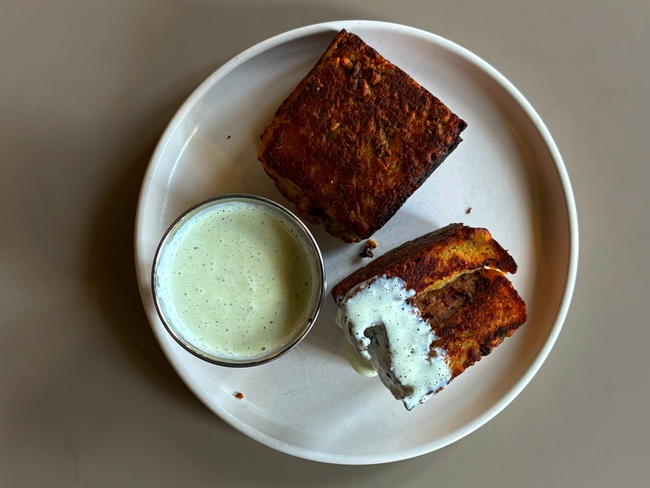 'Lamb Before Time' Shawarma Toast
