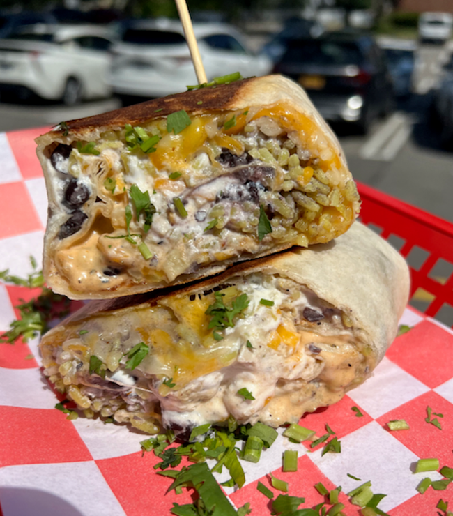 Lunchtime Burrito Special