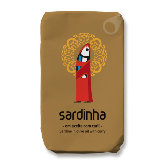 Sardinha, Sardines in Olive Oil with Curry