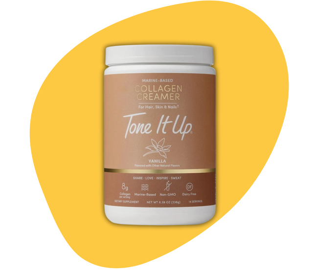 Tone It Up Marine-Based Collagen Creamer - Vanilla (8.39oz)