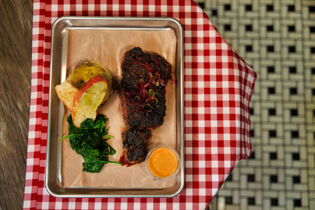 16 oz Rib-Eye Steak Dinner