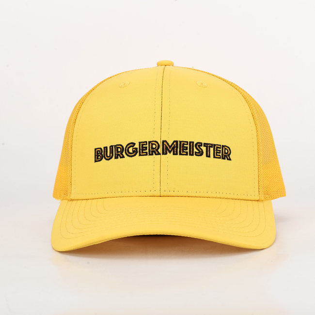 Yellow Hat Burgermeister Logo