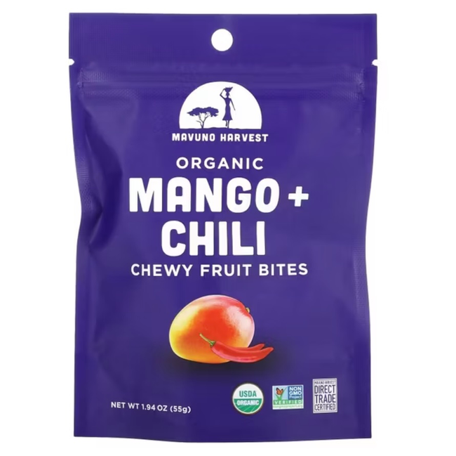 Mavuno Harvest, Organic Mango Chili Fruit Bites