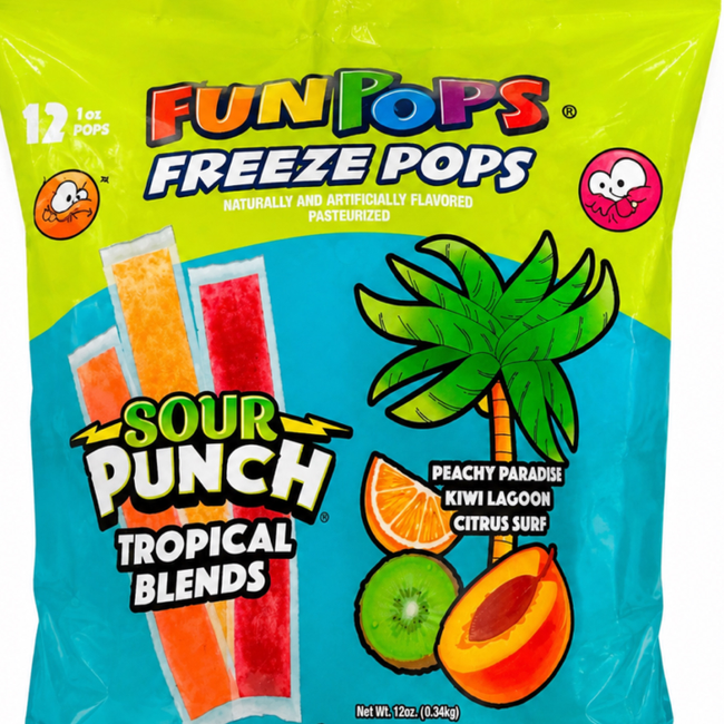 Sour Punch Freeze Pops