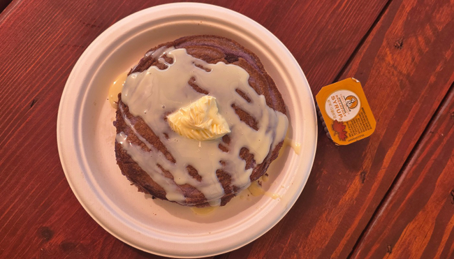 Ube Pancakes (2 pc)