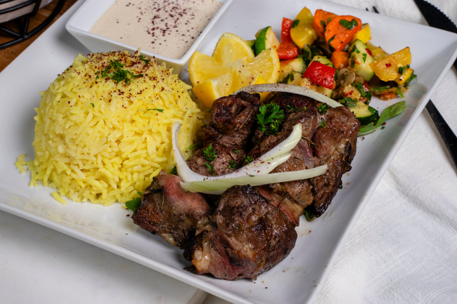 Lamb Kabob Plate