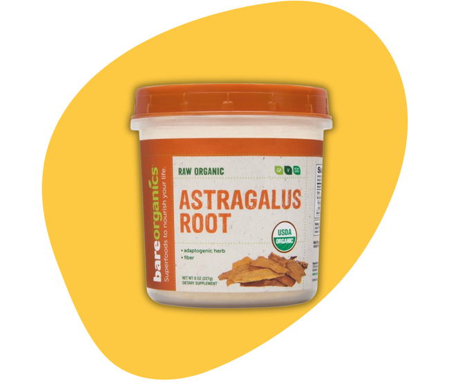 BareOrganics - Astragalus Root (8oz)