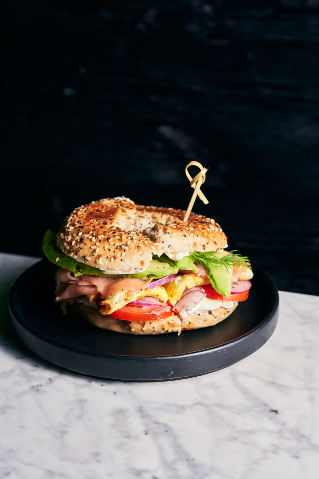 LOADED Lox Bagel