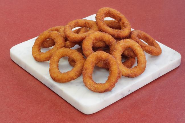 Half Pan Onion Rings