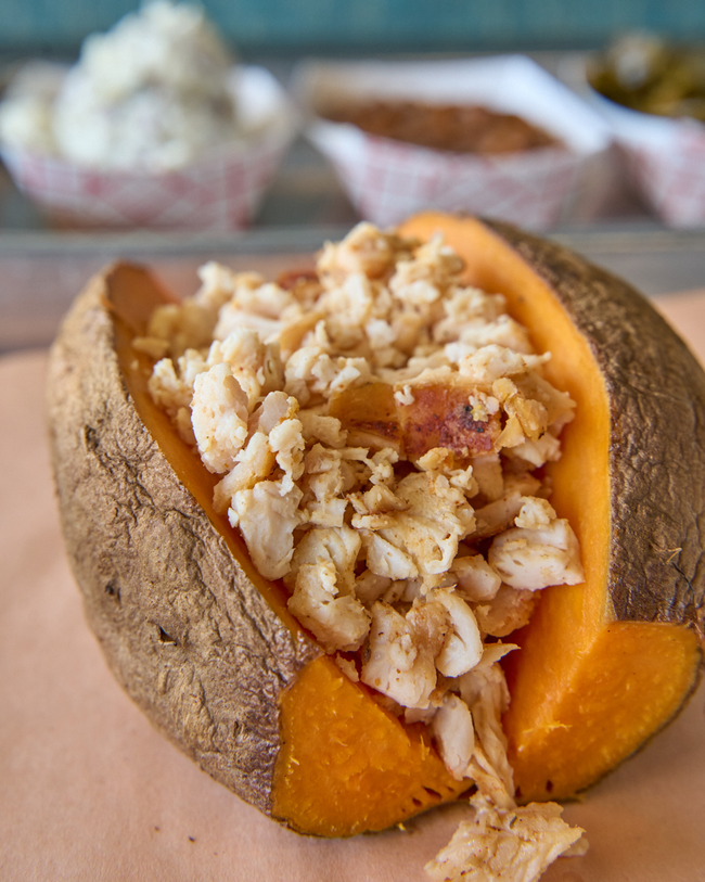 Loaded Sweet Potato's