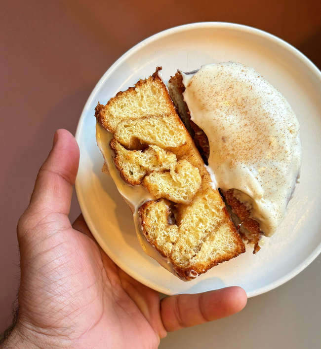 Brioche Cinnamon Roll