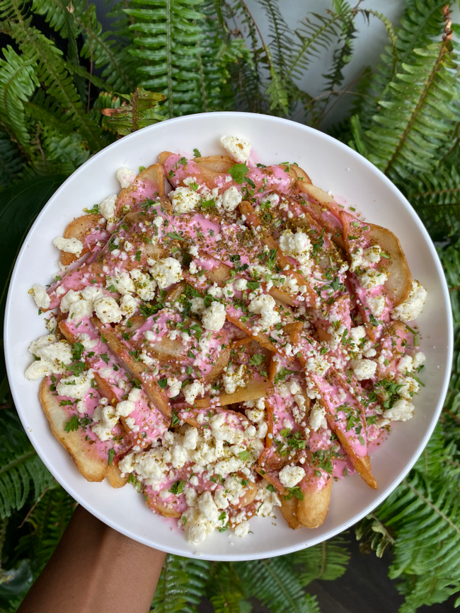 Super Garlic + Feta Fries